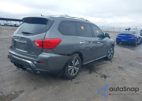 2017 Nissan Pathfinder Sl из США, поврежденный, VIN 5N1DR2MN0HC623892
